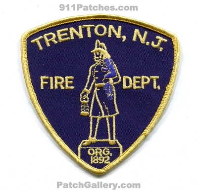 Trenton Fire Department Patch (New Jersey)
Scan By: PatchGallery.com
Keywords: dept. org. 1892