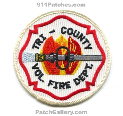 Tri-County Volunteer Fire Department Patch (Florida)
Scan By: PatchGallery.com
Keywords: co. vol. dept.