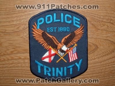 Trinity Police Department (Alabama)
Picture By: PatchGallery.com
Keywords: dept.