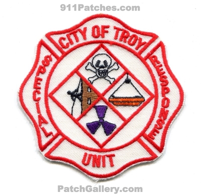 Troy Fire Department Special Response Unit Patch (Michigan)
Scan By: PatchGallery.com
Keywords: city of dept.