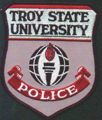 Troy State University Police
Thanks to EmblemAndPatchSales.com for this scan.
Keywords: alabama