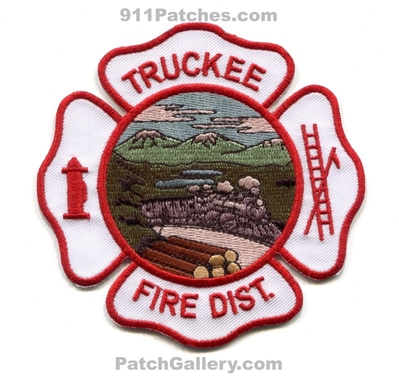 Truckee Fire District Patch (California)
Scan By: PatchGallery.com
Keywords: dist. department dept. train