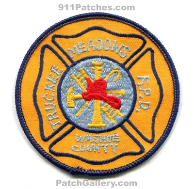 Truckee Meadows Fire Protection District Washoe County Patch (Nevada)
Scan By: PatchGallery.com
Keywords: prot. dist. f.p.d. fpd co. department dept.