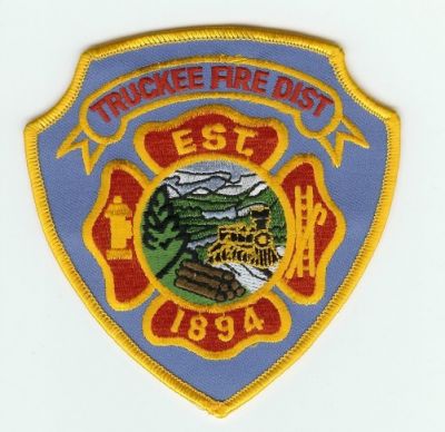 Truckee Fire Dist
Thanks to PaulsFirePatches.com for this scan.
Keywords: california district