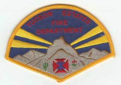Tucson Estates Fire Department
Thanks to PaulsFirePatches.com for this scan.
Keywords: arizona