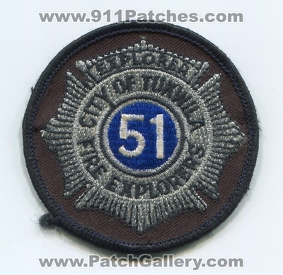 Tukwila Fire Department Explorers Post 51 Patch (Washington)
Scan By: PatchGallery.com
Keywords: city of dept.