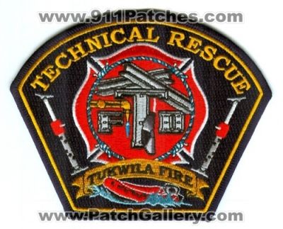 Tukwila Fire Department Technical Rescue Patch (Washington)
Scan By: PatchGallery.com
Keywords: dept.