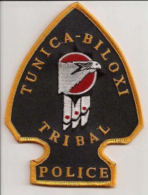 Tunica Biloxi Tribal Police
Thanks to EmblemAndPatchSales.com for this scan.
Keywords: louisiana