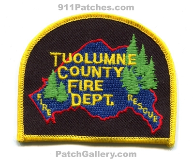 Tuolumne County Fire Rescue Department Patch (California)
Scan By: PatchGallery.com
Keywords: co. dept.