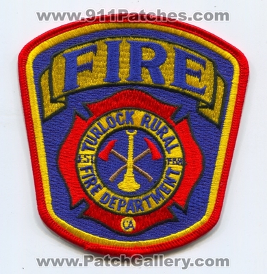Turlock Rural Fire Department Patch (California)
Scan By: PatchGallery.com
Keywords: dept. est. 1958
