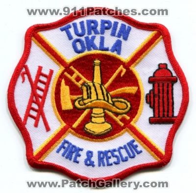 Turpin Fire and Rescue Department (Oklahoma)
Scan By: PatchGallery.com
Keywords: & dept.