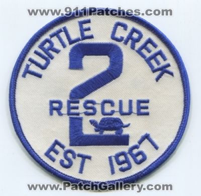 Turtle Creek Rescue 2 (Pennsylvania)
Scan By: PatchGallery.com
Keywords: ambulance emt paramedic ems