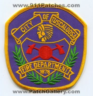 Tuscaloosa Fire Department Patch (Alabama)
Scan By: PatchGallery.com
Keywords: city of dept.