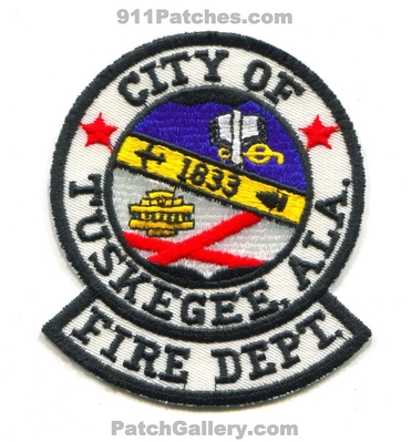 Tuskegee Fire Department Patch (Alabama)
Scan By: PatchGallery.com
Keywords: city of dept. 1833