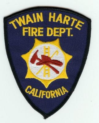 Twain Harte Fire Dept
Thanks to PaulsFirePatches.com for this scan.
Keywords: california department