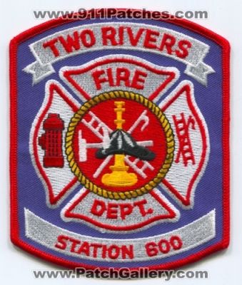 Two Rivers Fire Department Station 600 (Wisconsin)
Scan By: PatchGallery.com
Keywords: 2 dept. company