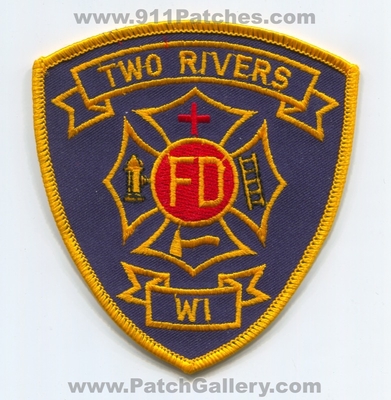 Two Rivers Fire Department Patch (Wisconsin)
Scan By: PatchGallery.com
Keywords: 2 dept. fd