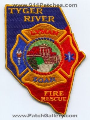 Tyger River Fire Rescue Department (South Carolina)
Scan By: PatchGallery.com
Keywords: dept. lyman zoar