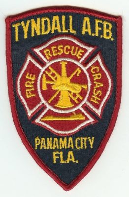 Tyndall AFB Crash Fire Rescue
Thanks to PaulsFirePatches.com for this scan.
Keywords: florida air force base usaf cfr arff aircraft panama city
