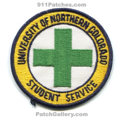University of Northern Colorado Student Service First Aid Patch (Colorado)
[b]Scan From: Our Collection[/b]
Keywords: unc college
