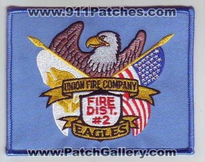 Union Fire Company District 2 Department (New York)
Thanks to Dave Slade for this scan.
Keywords: number no. #2 eagles