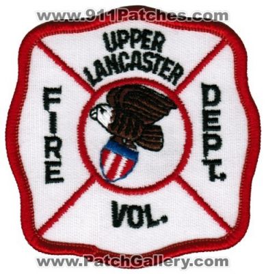 Upper Lancaster Volunteer Fire Department (Pennsylvania)
Thanks to Ed Mello for this scan.
Keywords: vol. dept.