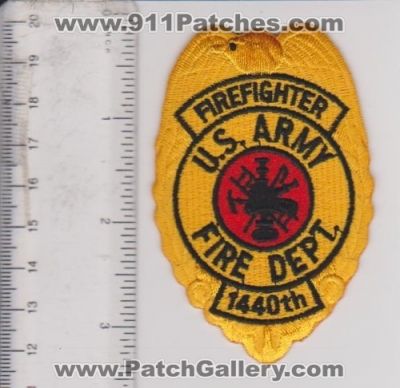 US Army Fire Department FireFighter 1440th (UNKNOWN STATE)
Thanks to Mark C Barilovich for this scan.
Keywords: u.s. dept.