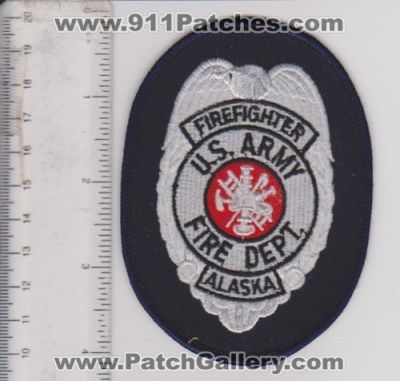 US Army Fire Department FireFighter (Alaska)
Thanks to Mark C Barilovich for this scan.
Keywords: u.s. dept.