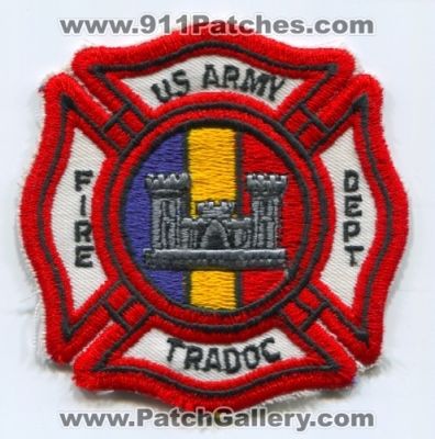 US Army TRADOC Fire Department (No State Affiliation)
Scan By: PatchGallery.com
Keywords: u.s. military dept. training and doctrine command