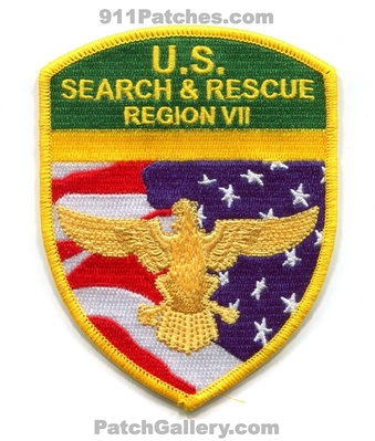 US Search and Rescue Region VII Patch (Nebraska)
Scan By: PatchGallery.com
[b]Patch Made By: 911Patches.com[/b]
Keywords: u.s. united states sar 7