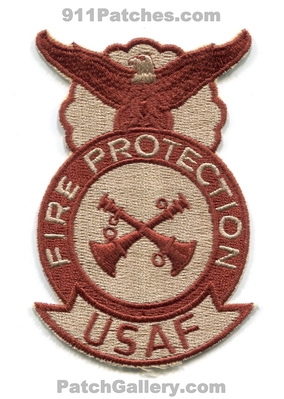 United States Air Force USAF Fire Protection Assistant Crew Chief Military Patch (No State Affiliation)
Scan By: PatchGallery.com
Keywords: u.s.a.f. prot.