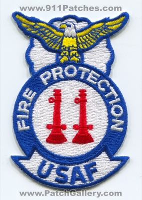United States Air Force USAF Fire Protection Captain Military Patch (No State Affiliation)
Scan By: PatchGallery.com
Keywords: u.s.a.f.