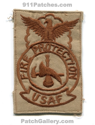 United States Air Force USAF Fire Protection Firefighter Military Patch (No State Affiliation)
Scan By: PatchGallery.com
Keywords: u.s.a.f. prot.