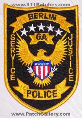 Berlin Police Department (Georgia)
Thanks to Ralf Ortmann for this picture.
Keywords: dept. ga