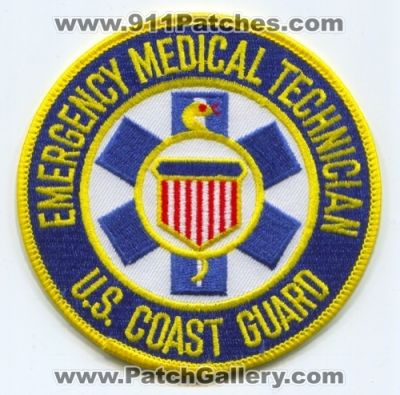 United States Coast Guard USCG Emergency Medical Technician EMT Patch
Scan By: PatchGallery.com
Keywords: u.s.c.g. ems