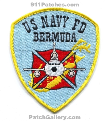 United States Navy Fire Department USN Military Patch (Bermuda)
Scan By: PatchGallery.com
Keywords: u.s.n. dept.