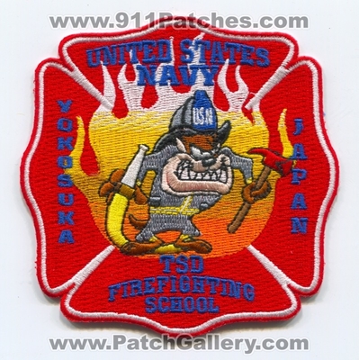 United States Navy USN Training Support Department TSD Firefighting School Fire Military Patch (Japan)
Scan By: PatchGallery.com
Keywords: u.s.n. dept. t.s.d. yokosuka