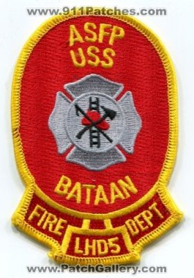 USS Bataan LHD5 Fire Department (Virginia)
Scan By: PatchGallery.com
Keywords: dept. asfp usn navy military