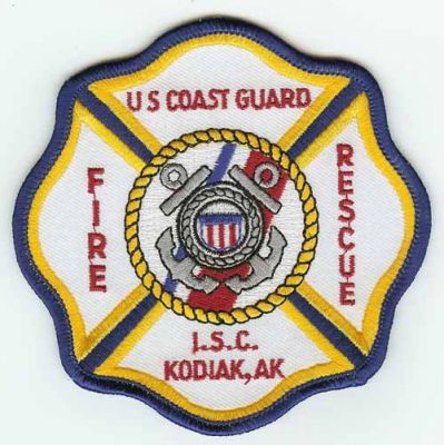US Coast Guard Fire Rescue Kodiak
Thanks to PaulsFirePatches.com for this scan.
Keywords: alaska uscg isc