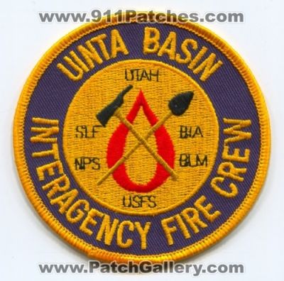 Uinta Basin Interagency Fire Crew Patch (Utah)
Scan By: PatchGallery.com
Keywords: forest wildfire wildland slf nps usfs bia blm