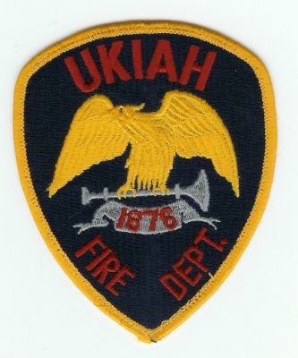 Ukiah Fire Dept
Thanks to PaulsFirePatches.com for this scan.
Keywords: california department