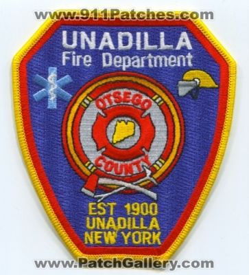 Unadilla Fire Department (New York)
Scan By: PatchGallery.com
Keywords: dept. otsego county