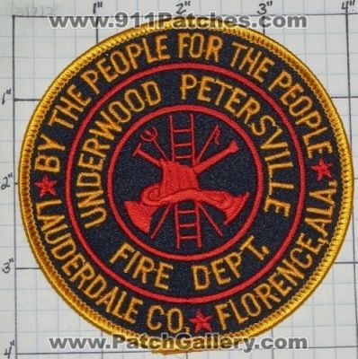 Underwood Petersville Fire Department (Alabama)
Thanks to swmpside for this picture.
Keywords: dept. lauderdale co. county florence ala.