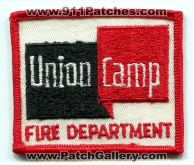Union Camp Fire Department (Georgia)
Scan By: PatchGallery.com
Keywords: dept.