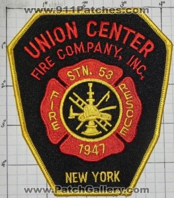 Union Center Fire Rescue Company Inc Station 53 (New York)
Thanks to swmpside for this picture.
Keywords: inc. stn.