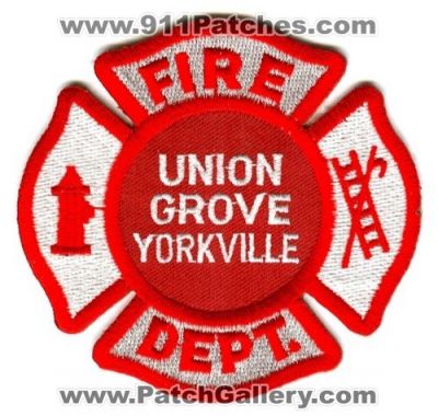 Union Grove Yorkville Fire Department (Wisconsin)
Scan By: PatchGallery.com
Keywords: dept.