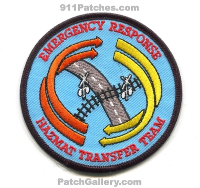 Union Pacific Railroad Emergency Response HazMat Transfer Team Patch (Nebraska)
Scan By: PatchGallery.com
Keywords: up railway train rr car haz-mat hazardous materials