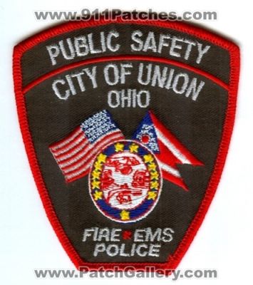 Union Fire EMS Police Public Safety (Ohio)
Scan By: PatchGallery.com
Keywords: dps sheriff city of