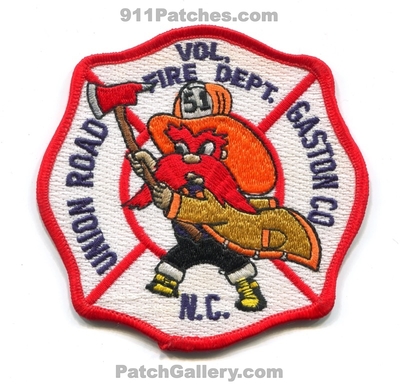 Union Road Volunteer Fire Department 51 Gaston County Patch (North Carolina)
Scan By: PatchGallery.com
Keywords: vol. dept. co.