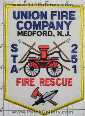 Union Fire Rescue Company Station 251 (New Jersey)
Thanks to swmpside for this picture.
Keywords: medford n.j.